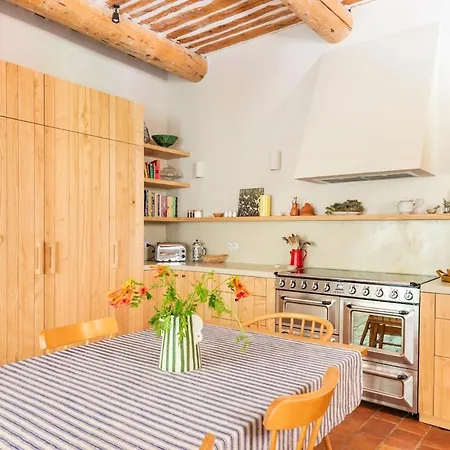 Villa Mas De 190m2 Climatise Avec Piscine Et Cuisine D'ete - 10 Pers *